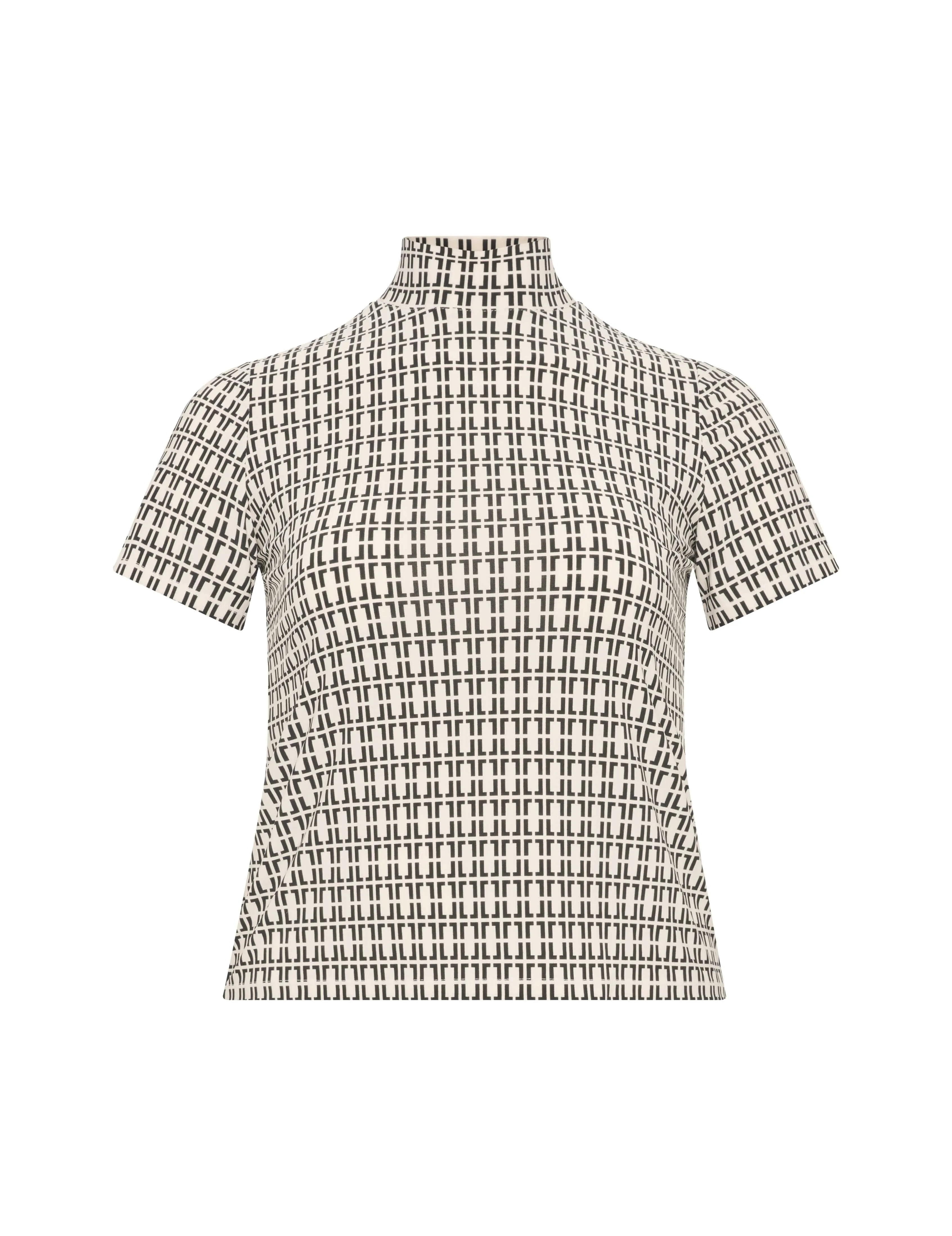 Plus Size Chainlink Mock Neck Top- Sale