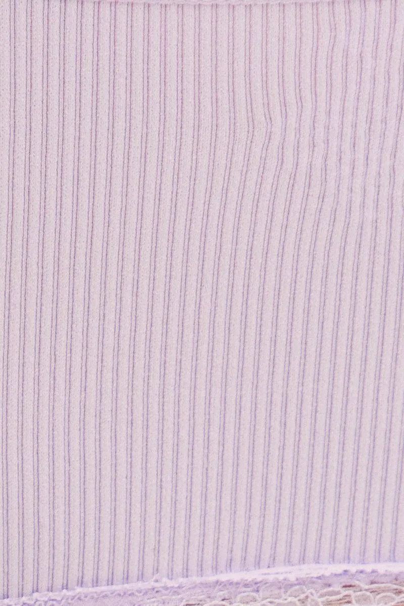 Purple Bralette Seamless