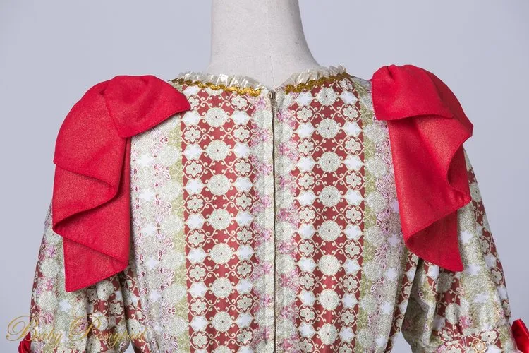 Rococo Bouquet Onepiece in Red