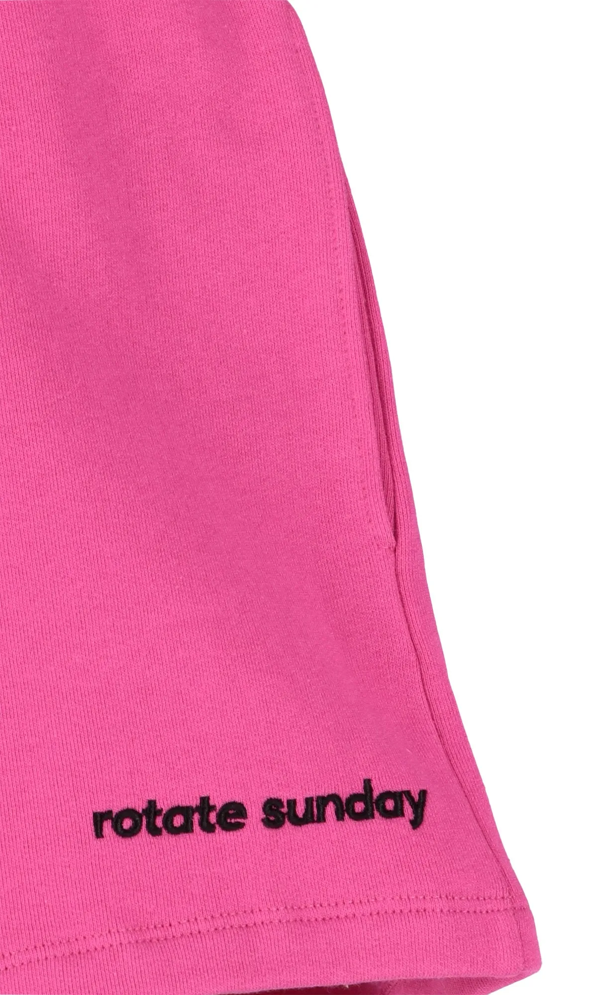 ROTATE Logo Embroidered Roda Shorts