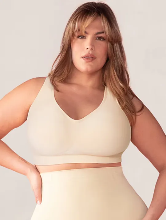 Shapermint Essentials Everyday Comfort Straps Wireless Shaping Bra