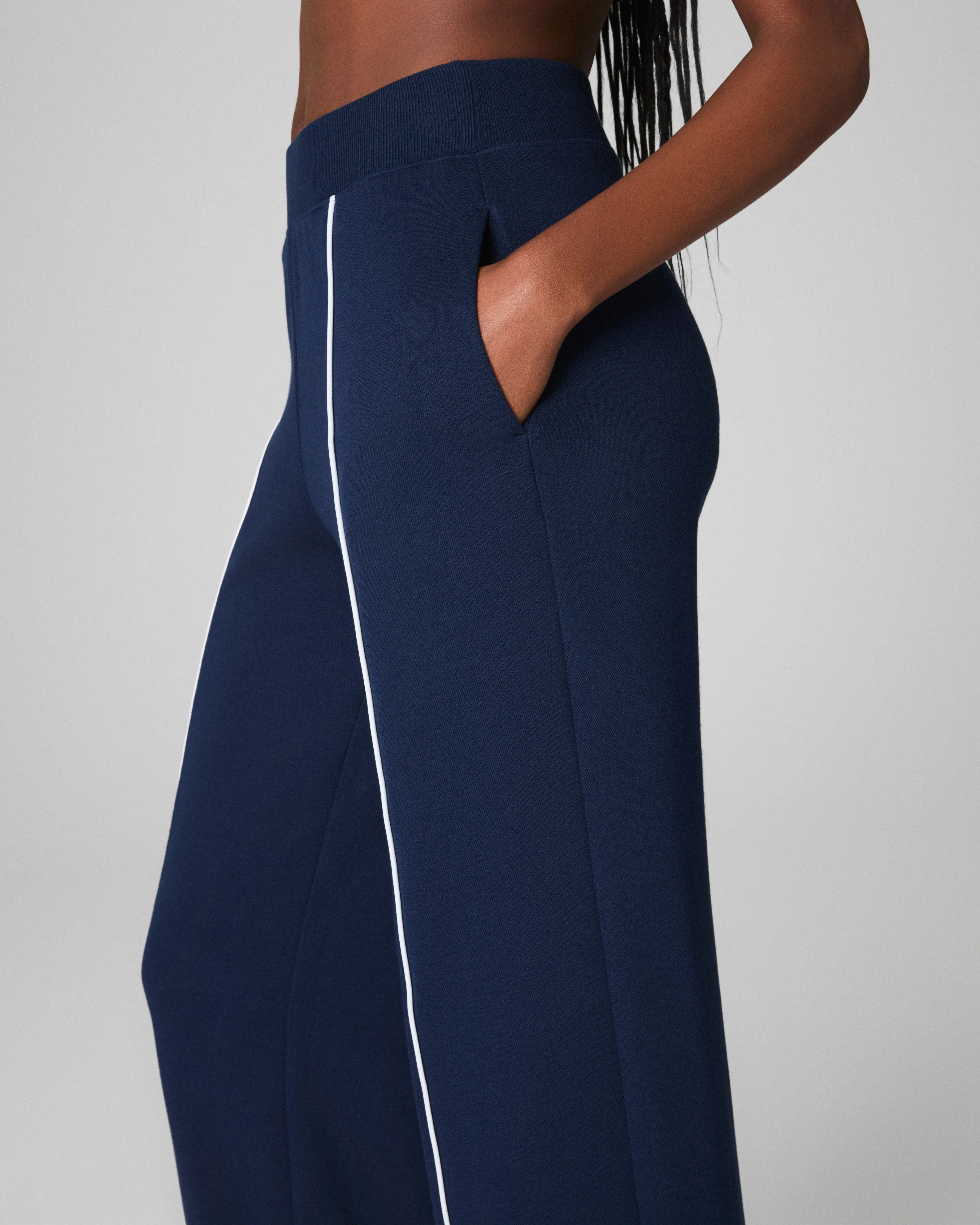 SPANX® AirEssentials Pique Straight Leg Pant