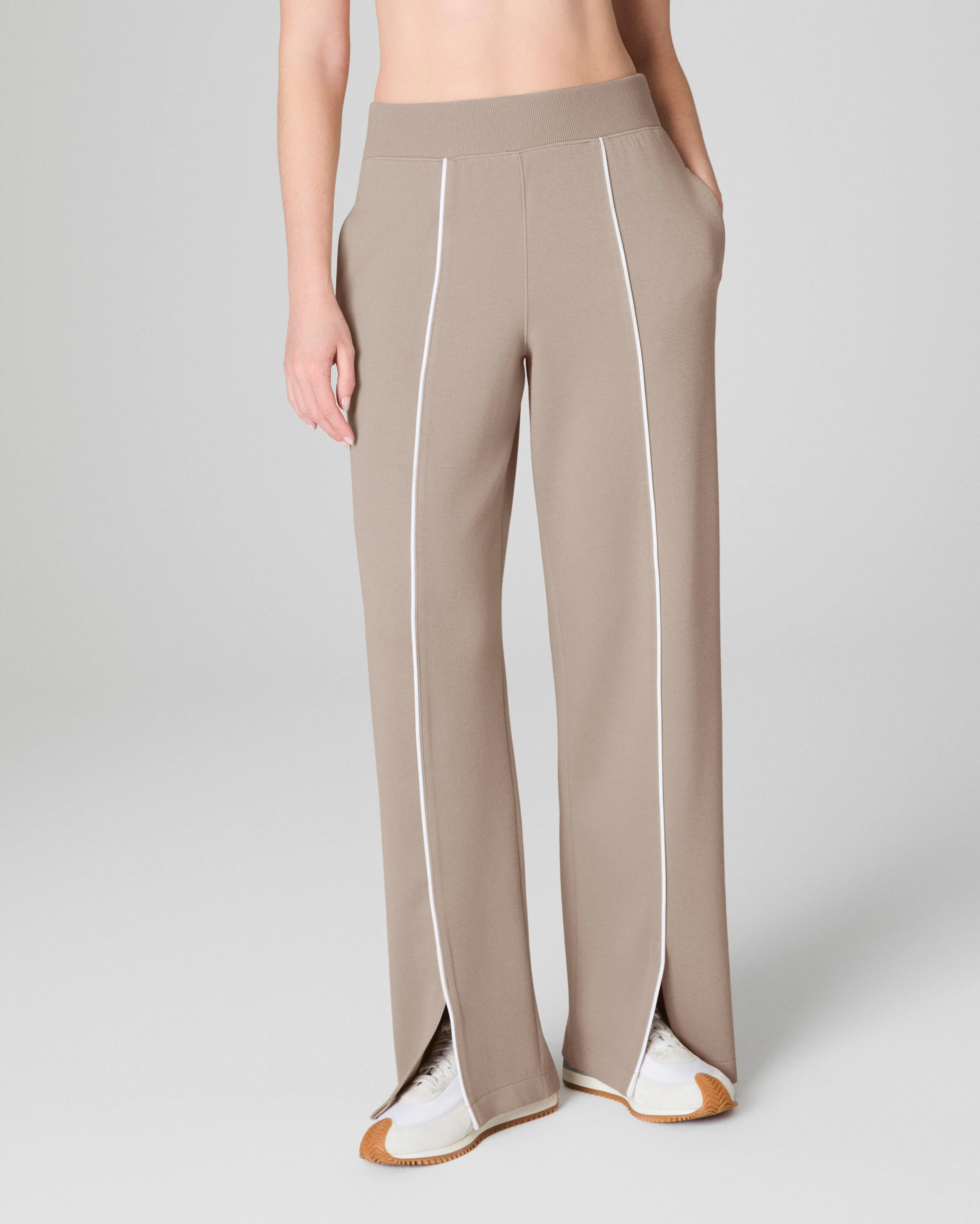 SPANX® AirEssentials Pique Straight Leg Pant