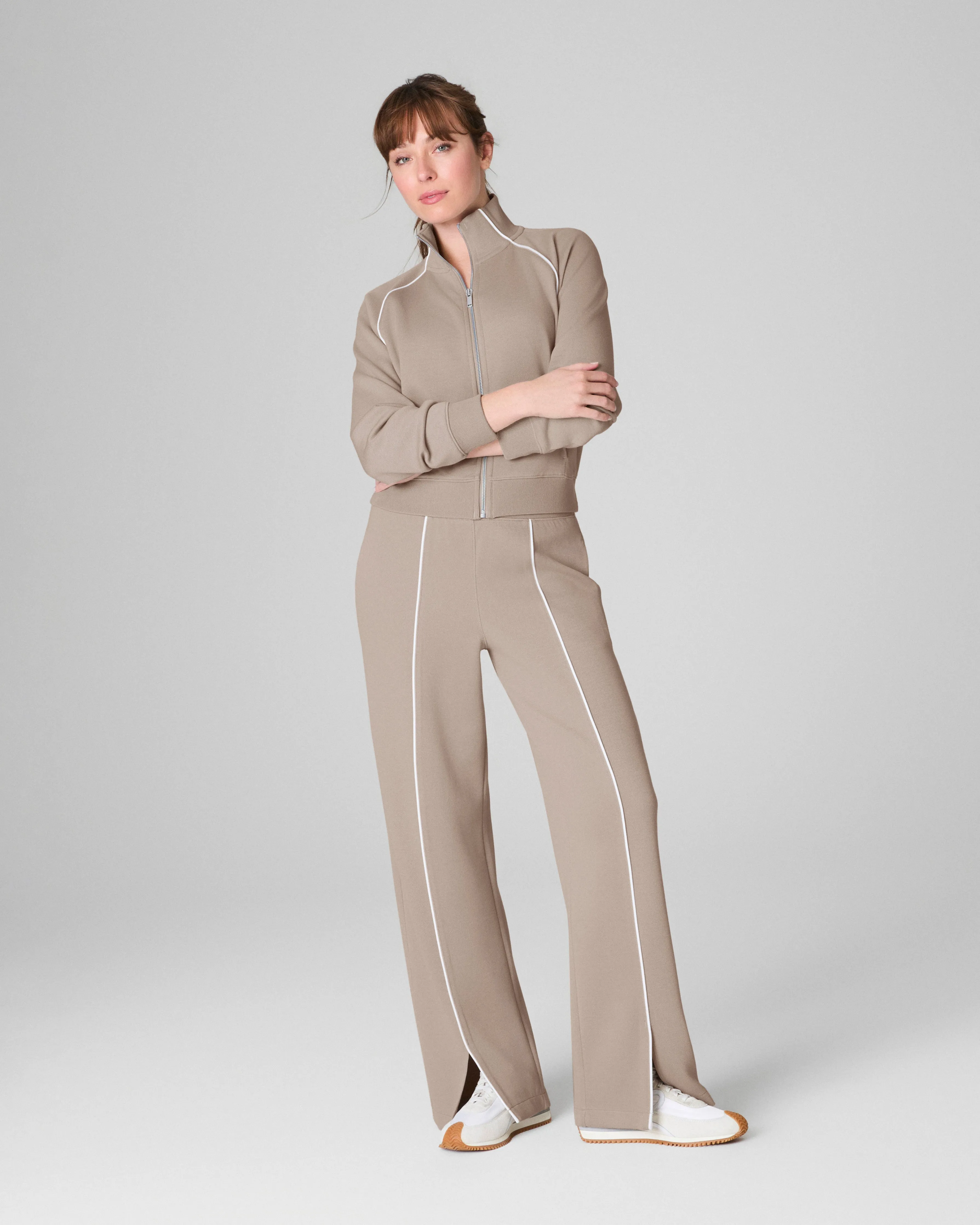 SPANX® AirEssentials Pique Straight Leg Pant