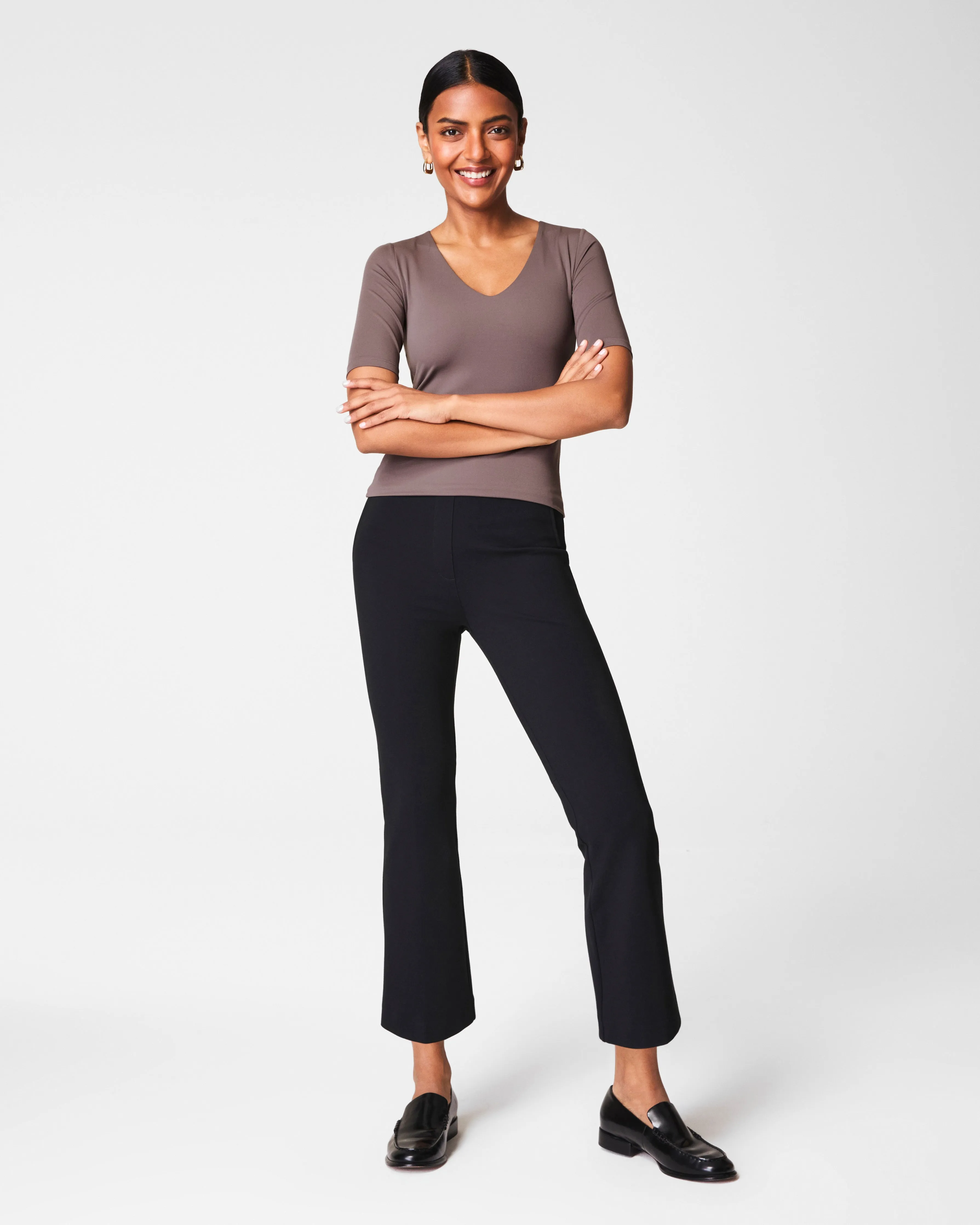 SPANXsmooth™ Jersey V-Neck Tee