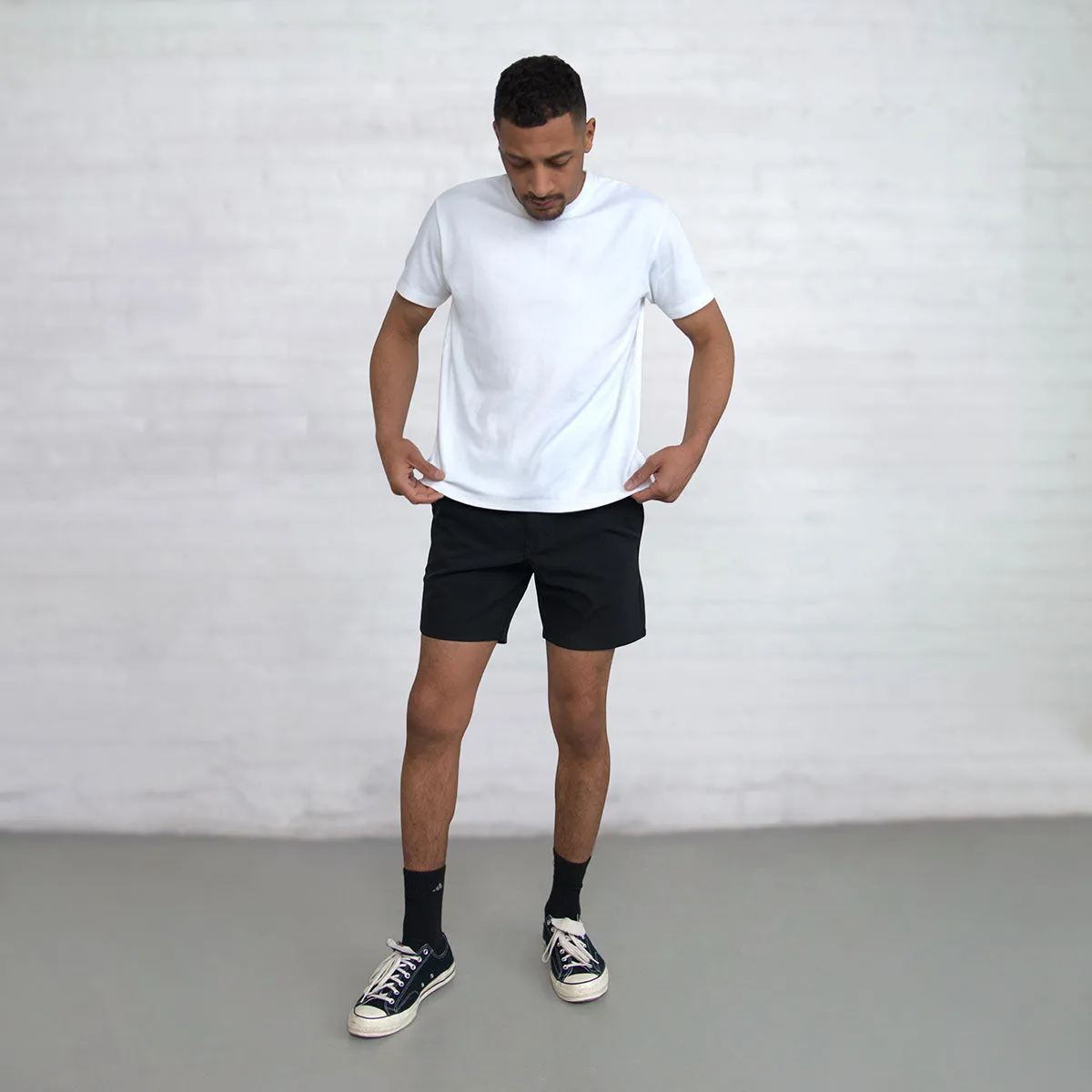 Tailored Technical Shorts - Black