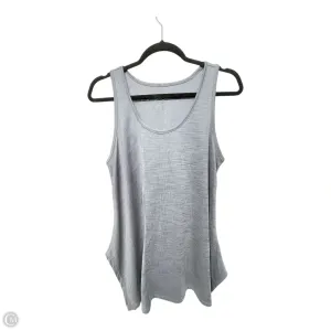 Tank Top By Athleta In Grey, Size: S