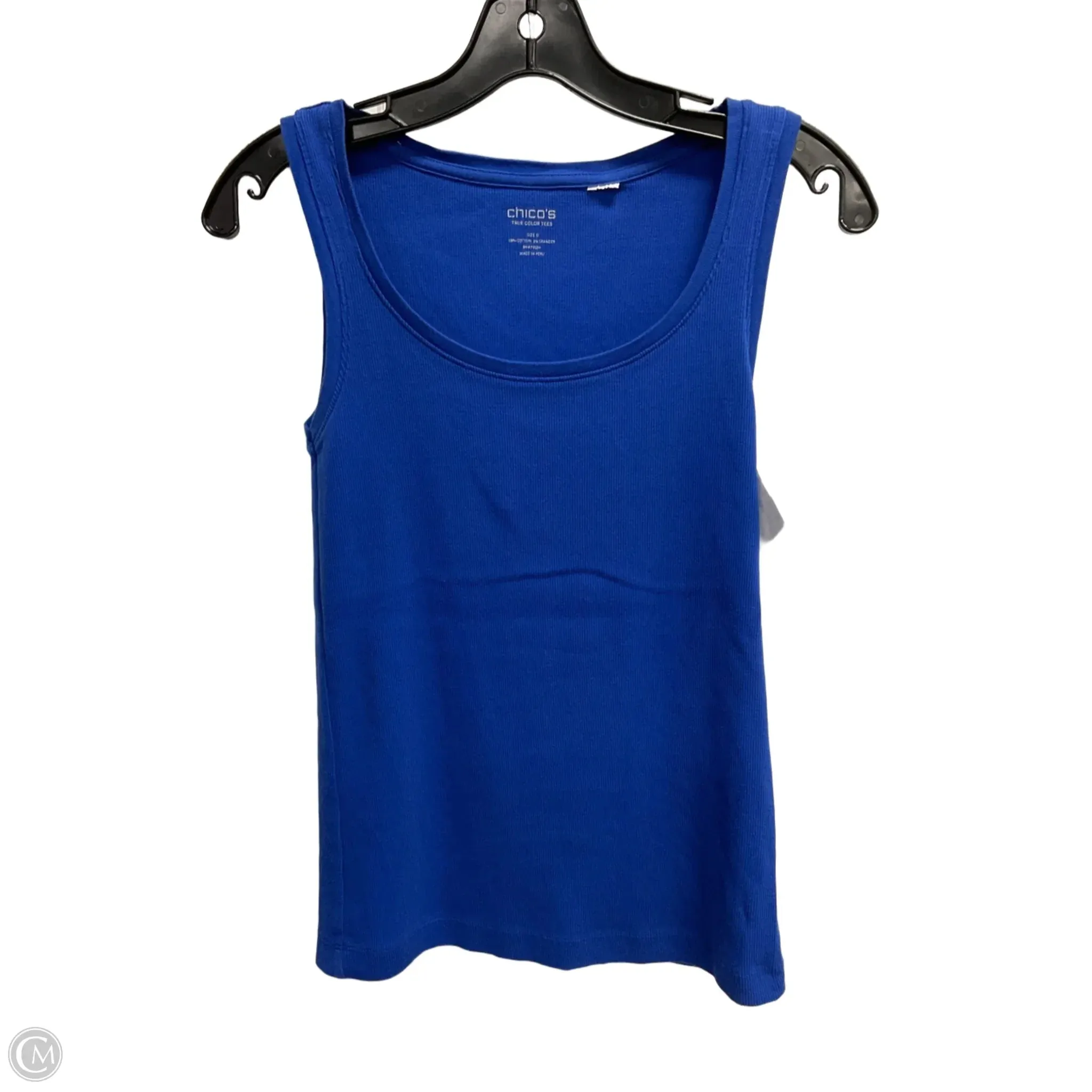 Tank Top By Chicos In Blue, Size: S