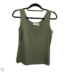 Tank Top By Chicos In Green, Size: M