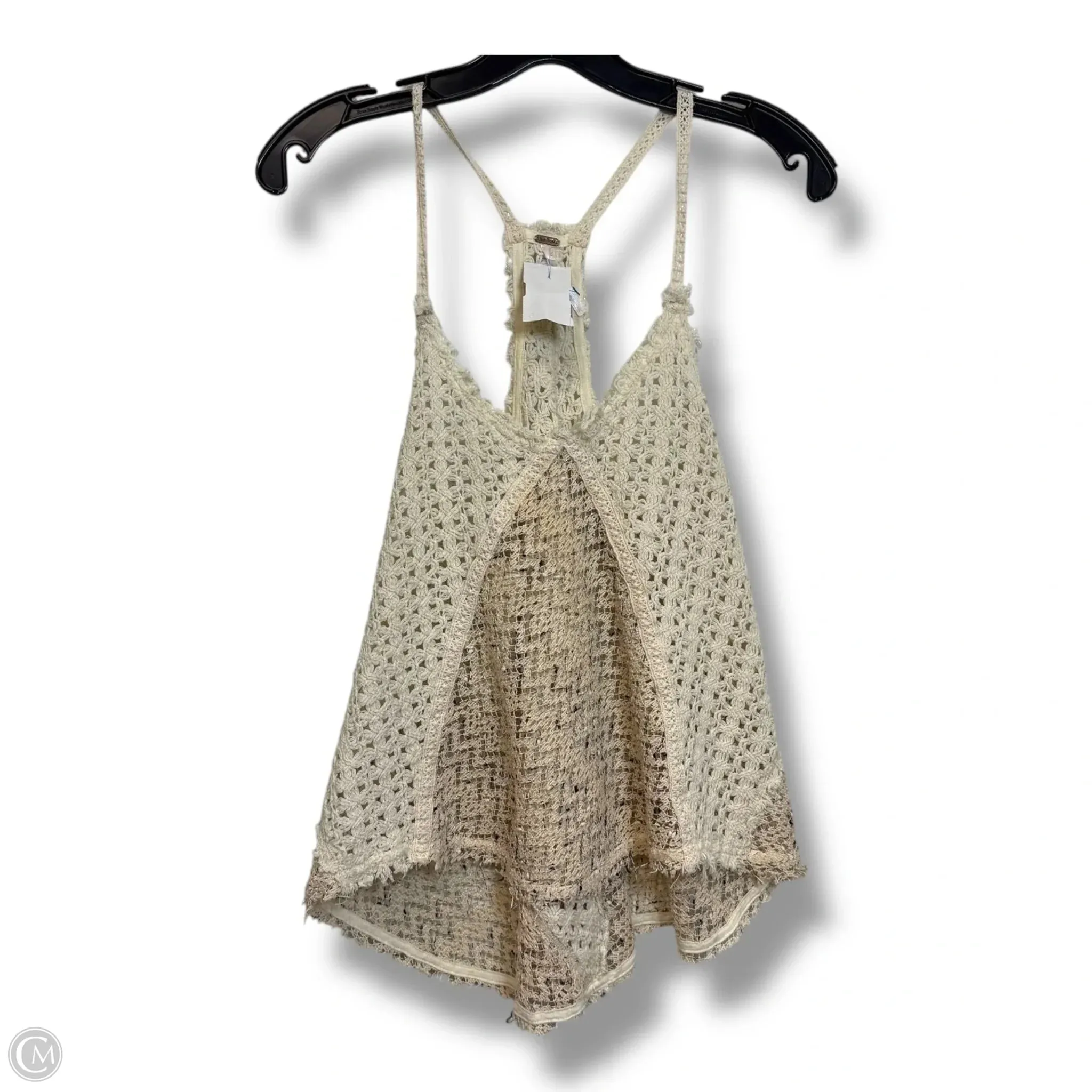 Tank Top By Free People In Ivory, Size: S
