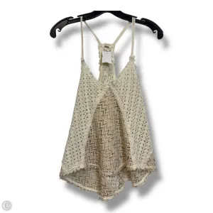 Tank Top By Free People In Ivory, Size: S