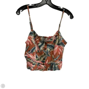 Tank Top By Loft In Floral Print, Size: 4