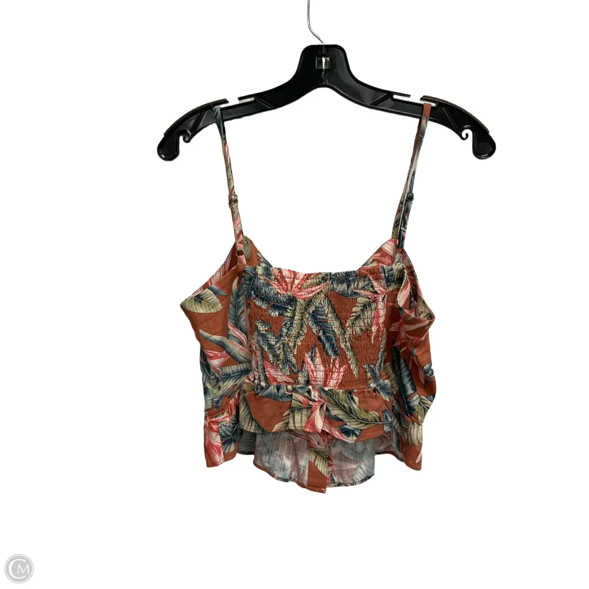 Tank Top By Loft In Floral Print, Size: 4