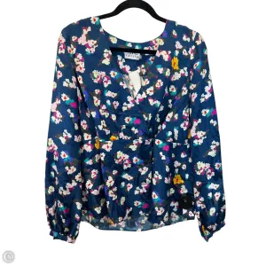 Top Long Sleeve Designer By Tanya Taylor In Floral Print, Size: S
