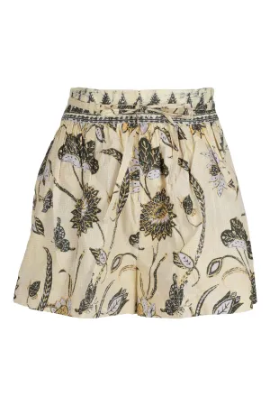 Ulla Johnson Rowan Floral Printed Shorts