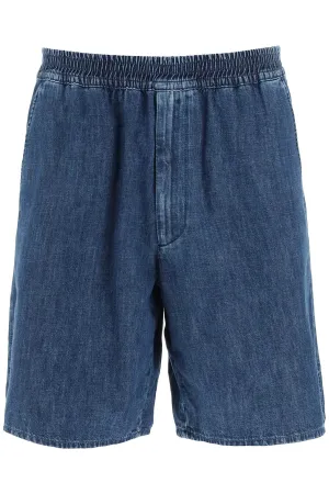 Valentino Denim Bermuda Shorts