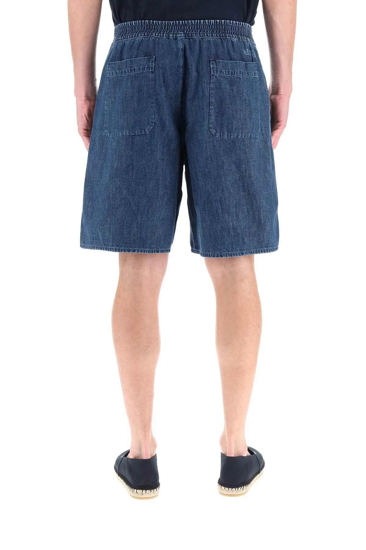 Valentino Denim Bermuda Shorts