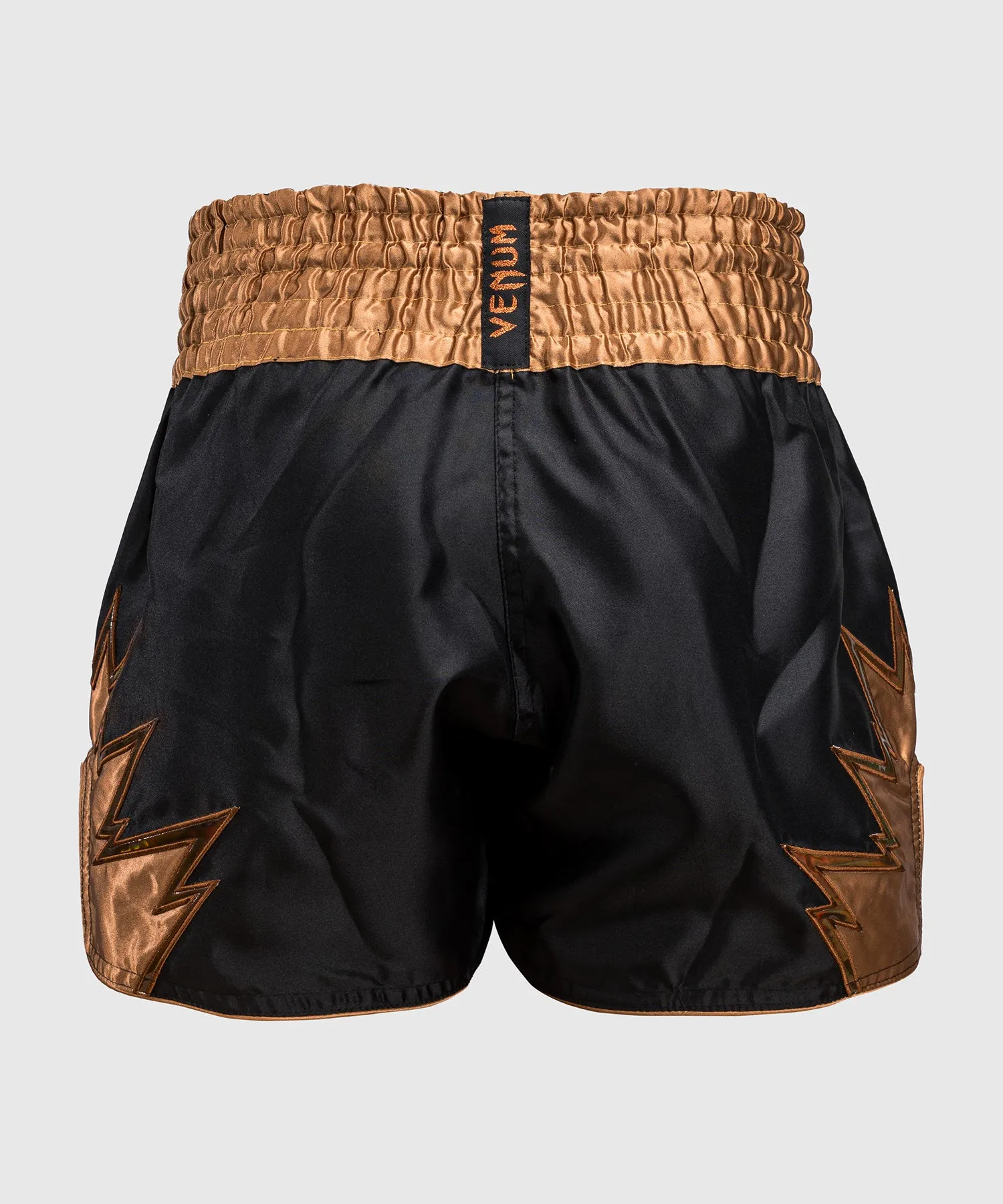 Venum Inferno Muay Thai Shorts - Black/Bronze