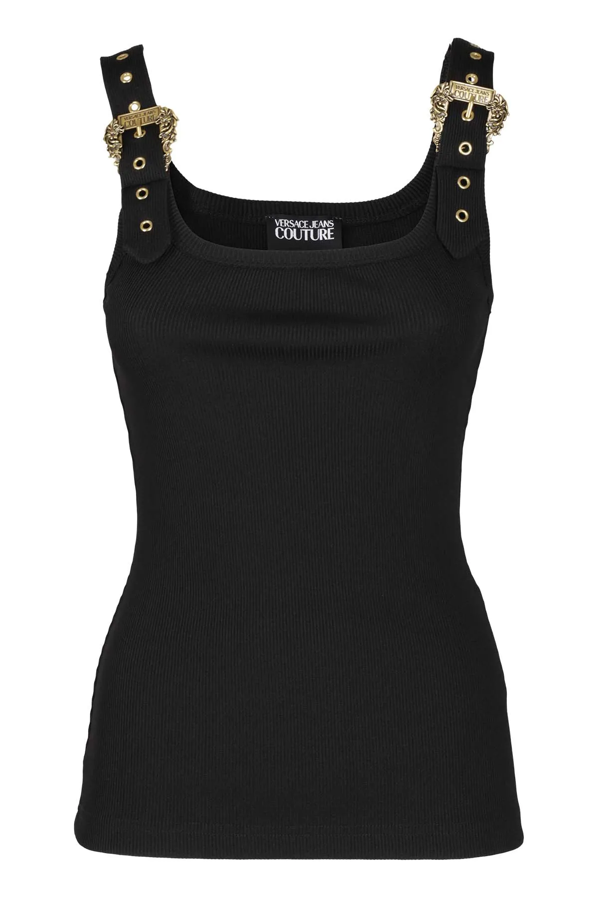 Versace Jeans Couture Buckle-Detailed Tank Top