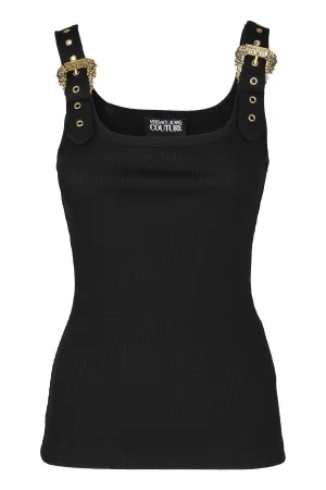 Versace Jeans Couture Buckle-Detailed Tank Top