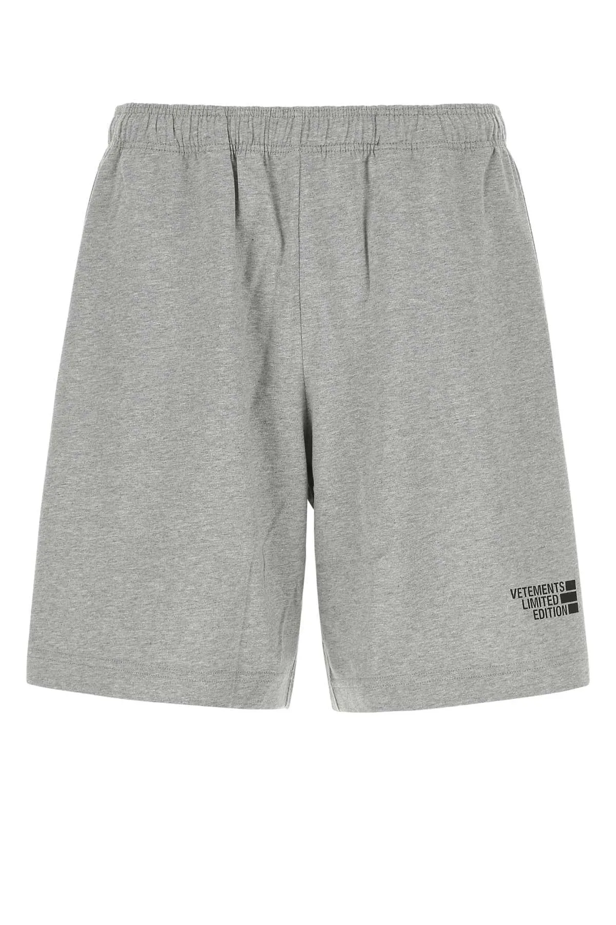 Vetements Logo Embroidered Bermuda Shorts