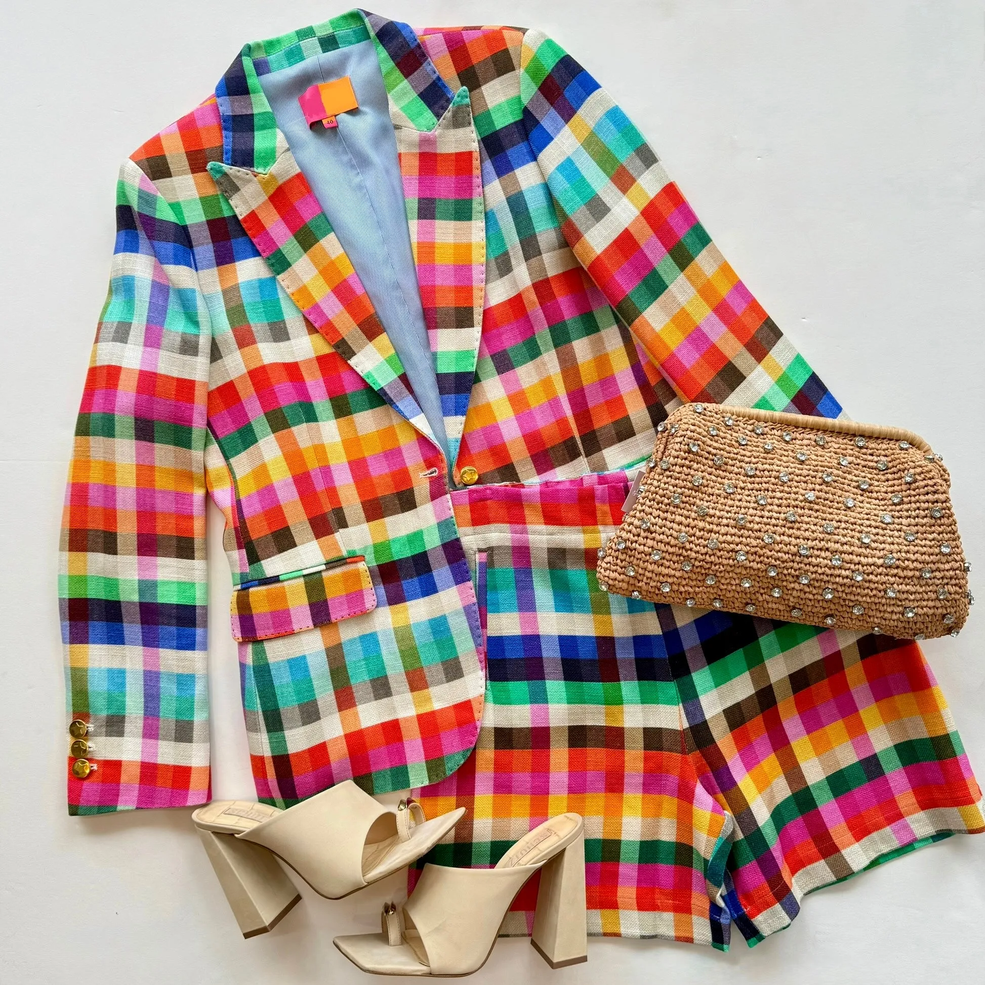 Vi32158 Madras Multi Blazer