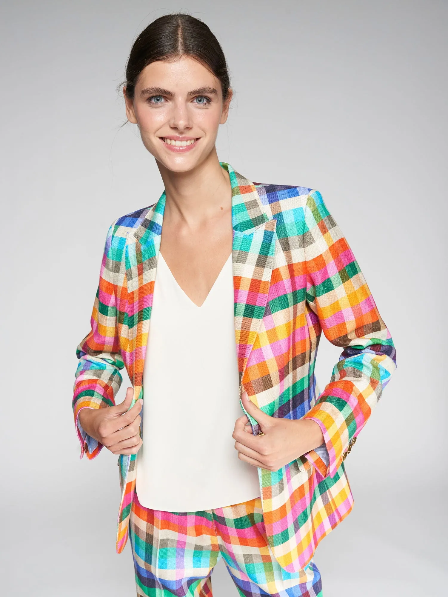 Vi32158 Madras Multi Blazer