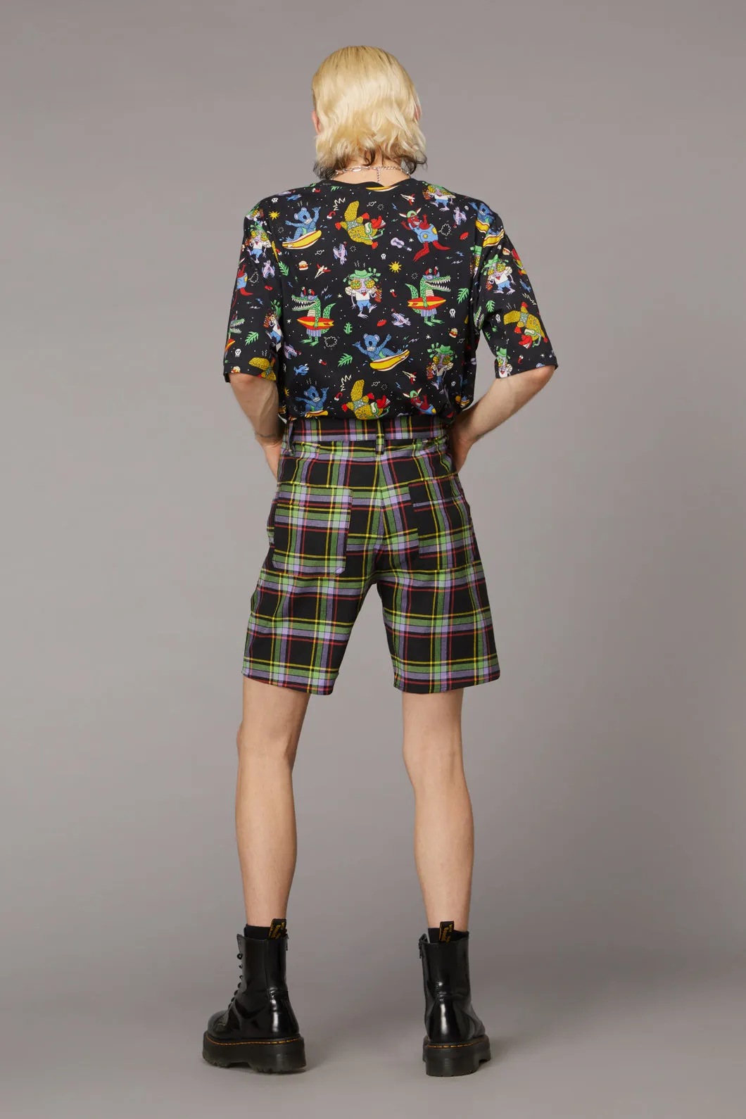 Vivid Tartan Unisex Short