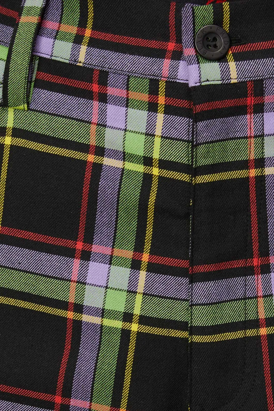 Vivid Tartan Unisex Short