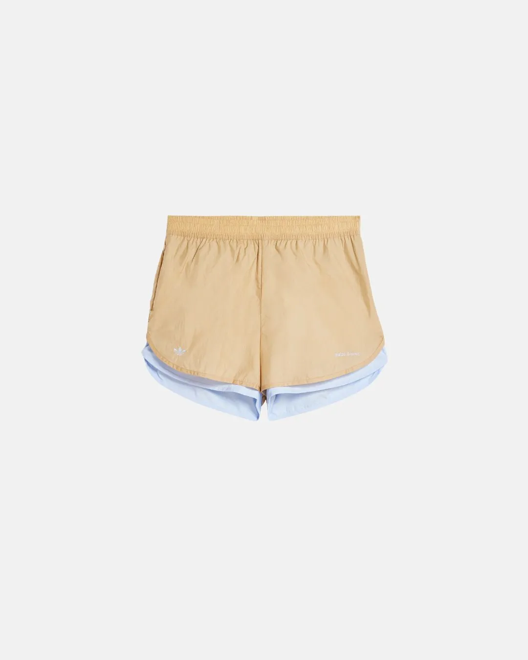 Wales Bonner Nylon Layered Shorts in Beige