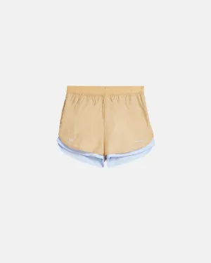 Wales Bonner Nylon Layered Shorts in Beige