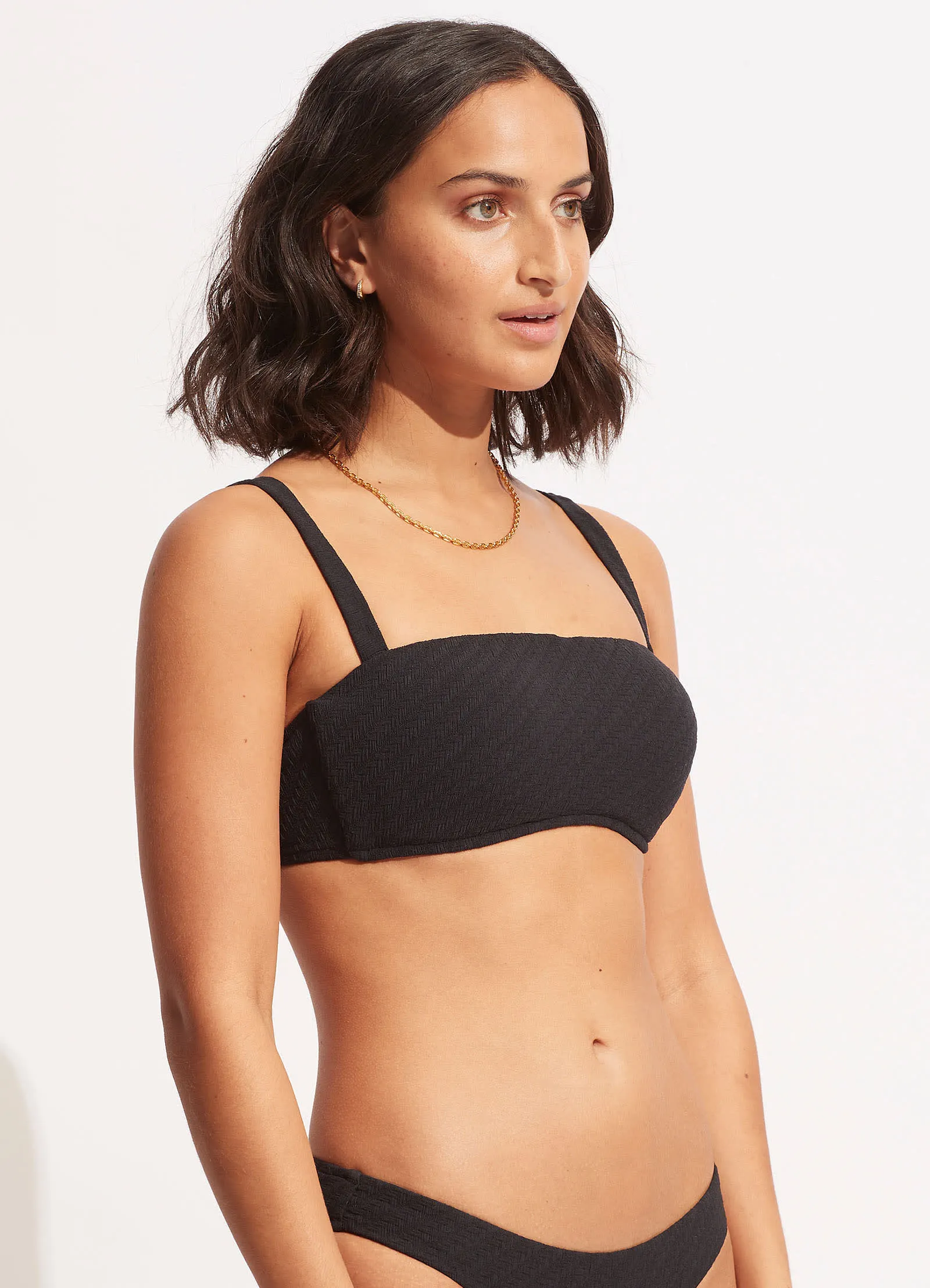 Willow Tank Bra  - Black