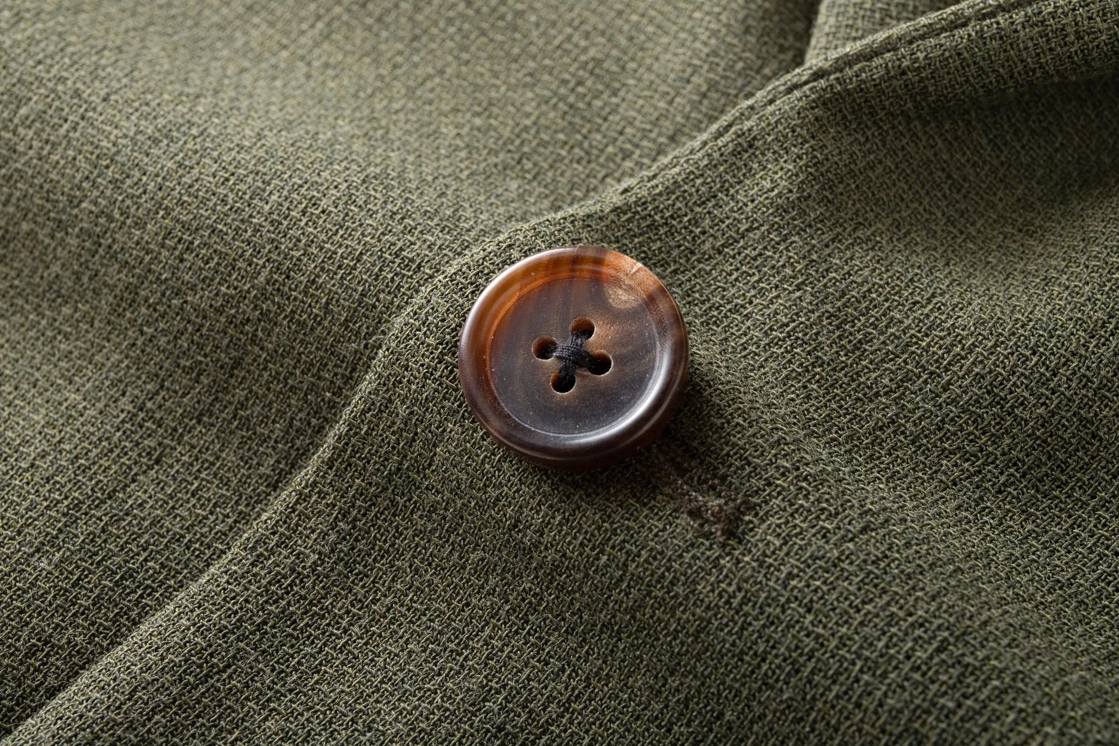 Wool-blend Notch-lapel Multiple-pocket Single-breasted Blazer