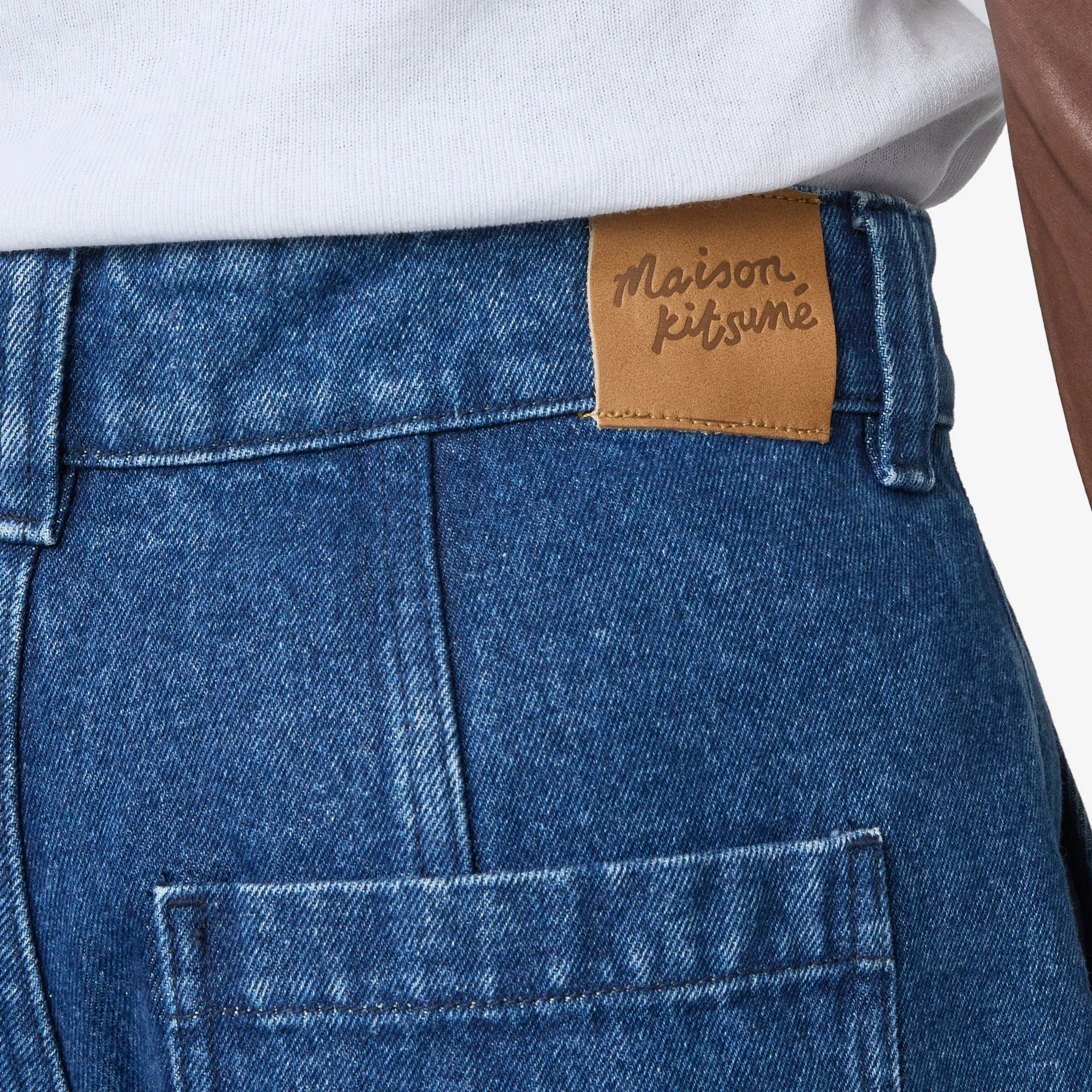 Workwear Shorts Washed Indigo