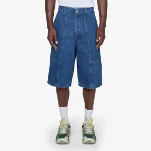 Workwear Shorts Washed Indigo